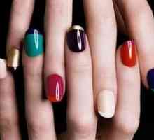 Prekrasna kombinacija boja na noktima