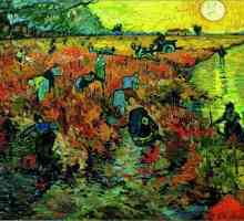 "The Red Vineyard" Van Gogh - opis, povijest nastanka i sudbine slike