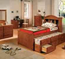 Kreveti, klizna - originalni dizajn sobi djeteta
