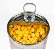 Konzervirana kukuruza: kalorija, c / b / g, koristi i štete