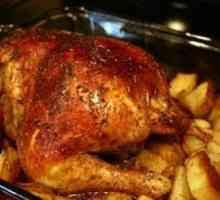 Piletina, pečeno u pećnici: nekoliko novih opcija za kuhanje