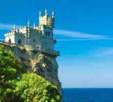 "Swallow gnijezdo" na Krimu - romantična dvorac u duhu srednjeg vijeka