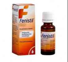 Medicine "Fenistil" (kapi za dojenčad) - spas od alergija!
