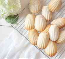 "Madeleine" (cookies): korak po korak recept