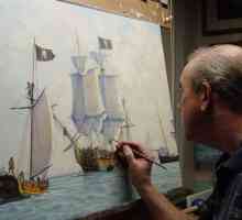 Marine slikar - umjetnik koji crta mora