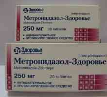 "Metronidazol" drozd: instrukcije, efikasnost