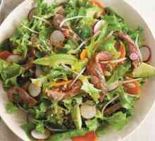 Meso govedina salata. Delicious meso salata: recept
