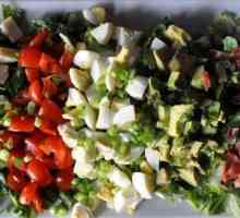 Naučiti kuhati ukusna salata "omiljeni" (recept u tri oličenje)