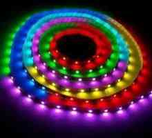 Neobična RGB LED traku u uređenje soba