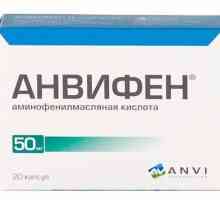 Neuroprotektivni droga "anvifen": uputstva za upotrebu