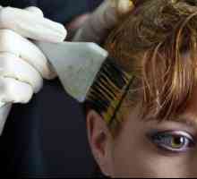 Za bojenje kose: siva kosa bojenje tehnologija