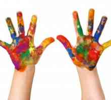 Prst boje za djecu mlađu od jedne godine: pokušaj da bi privukli