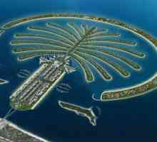 Palm Jumeirah, Ujedinjeni Arapski Emirati. Opis umjetne palme otoka u Dubaiju