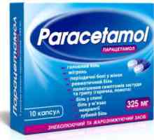 "Paracetamol 325": uputstva za upotrebu