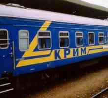 Trenira na Krimu. Vozovi iz Ukrajine na Krimu. Sankt Peterburg - Krim: voz