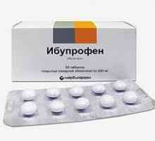 Indikacije, neželjenih efekata i uputstva za upotrebu "ibuprofen"