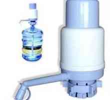 Pumpa za flaširanu vodu: upotrebljivost