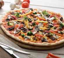 Posni pizzu: kuhanje recepti sa fotografijama