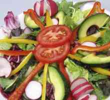 Pravilno pripremanje povrća salate za mršavljenje!