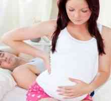 Prenatalna pojave simptoma rada blizu