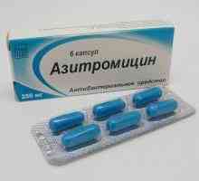 Lek "azitromicin" angina: uputstva za upotrebu. Sastav efikasnost droge, neželjenih…