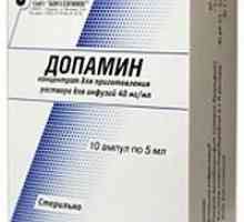 Lek "dopamin": uputstva za upotrebu