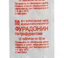 Lek "furadonin": indikacije za upotrebu, nuspojava i doziranje
