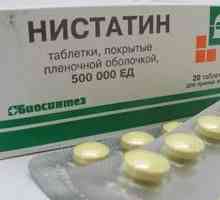 Lek "Nistatin" (tablete). instrukcija