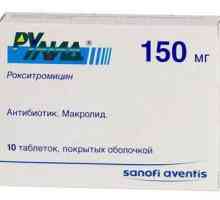 Lek "Roxithromycin": uputstva za upotrebu, opis, analoga, recenzije
