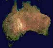 Australija prirodno područje - puno pustinje i malo šuma
