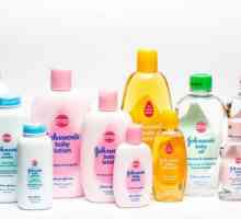 Proizvodi marke "Johnson Baby": ulje, šampon, gel za tuširanje