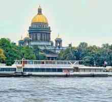 Šetajući reke Neve. Rijeka izlete u Sankt Peterburgu: cijena