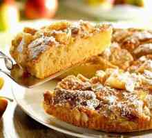 Lush i ukusna pita od jabuka s jabukama: recept