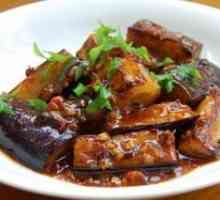 Recept kineske hrane: plavi patlidžan u slatko kiselom sosu