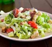 Recept Cezar salata klasični piletina - ukusna i jednostavna