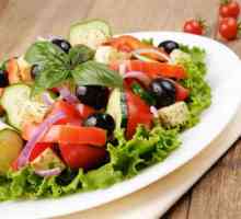Recept salata od zelene salate listova. Jednostavan i originalnim receptima
