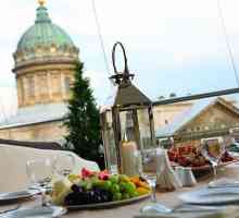 Restorani na krovovima Sankt Peterburgu: terrassa, luce, "tavan", "nebo", i…