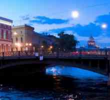 Romansa drevnog grada - ljubi most u Sankt Peterburgu