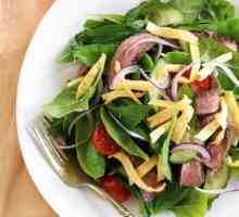 Salata od govedine srca: Housekeeping vrh