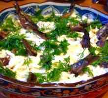 Salata "ribnjak": ukusan, jeftin i originalan