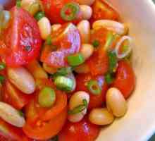 Salata sa pasuljem i paradajz: recepti
