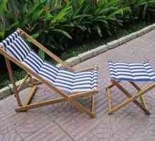 Folding stolica za plažu: razne modele od plaže na dijete
