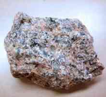 Sastav granita. Minerali pripadaju granit
