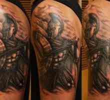 Spartan - tetovaža koji pokazuje hrabrost, snagu i hrabrost