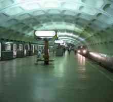 Metro stanice "Crvena garda" na jugu Moskve