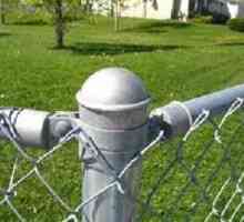 Metalnu šipku - osnova za ogradu