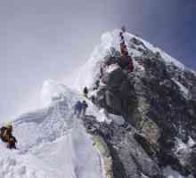 Hillary korak, nagib Mount Everest: opis i povijest