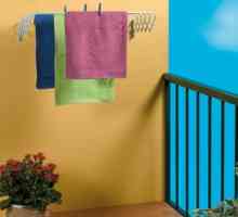 Sušilica na balkonu zid: dostojanstvo, posebno odabir i primjenu