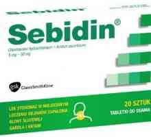 Tablete "sebidin": uputstva za upotrebu, i opis