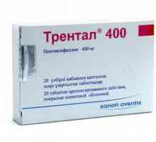 "Trental 400" - lijek koji poboljšava mikrocirkulaciju